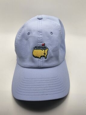 The Masters Hat Adult OSFA Light Blue Adjustable PGA